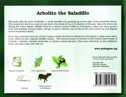Arbolito the Saladillo back cover